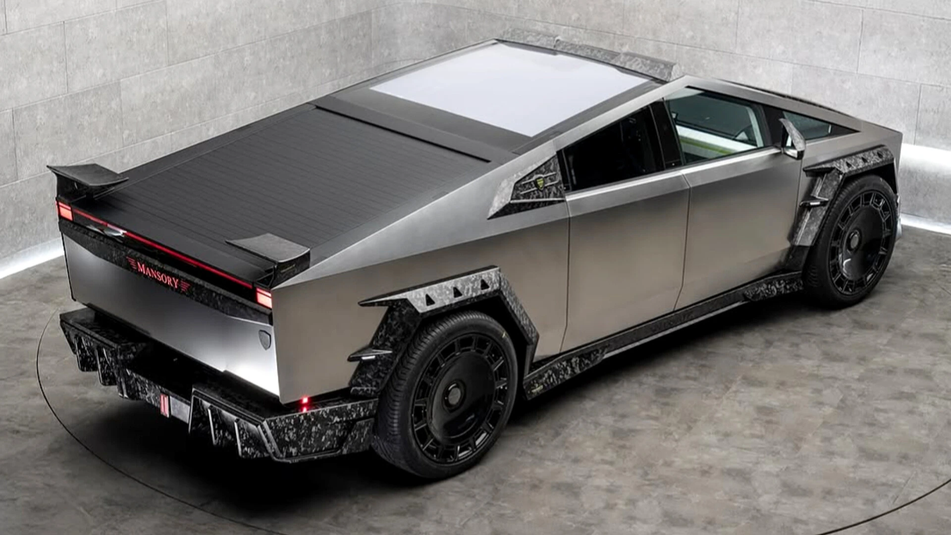 Mansory Elongation rear view from top