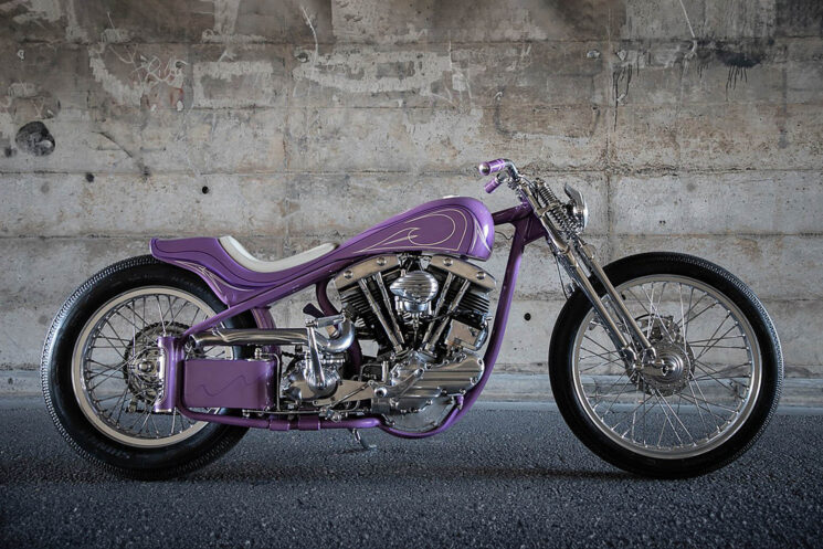 1962 Harley-Davidson 'Panshovel' chopper by LS Motorcycle