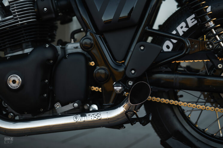 Royal Enfield Continental GT 650 café racer by Motocrew
