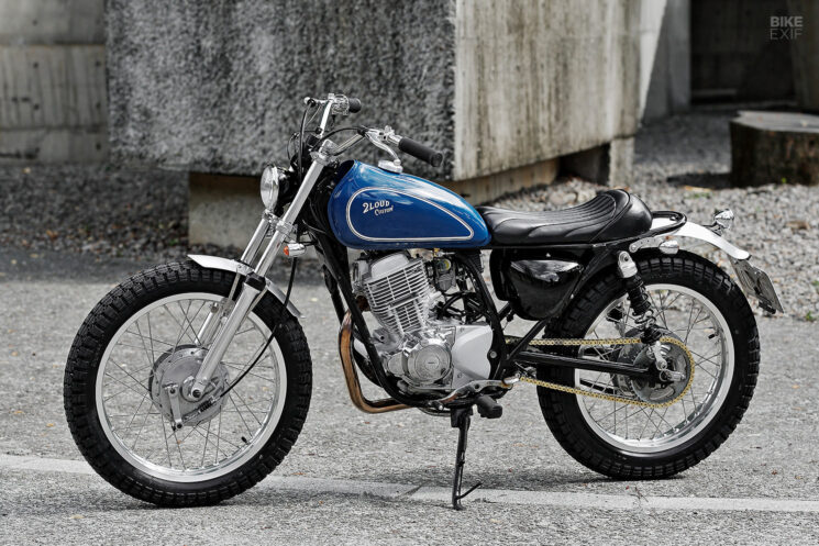 Yamaha SR150 street tracker by 2LOUD Custom
