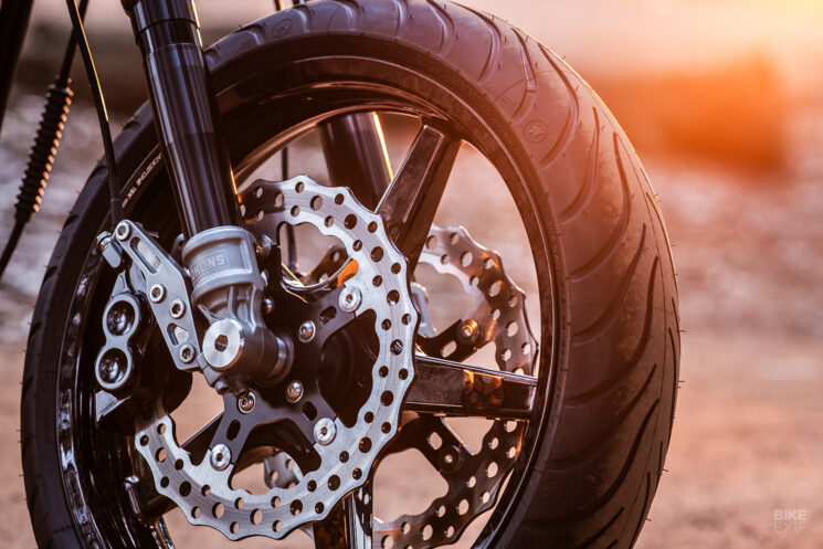 Harley-Davidson Shovelhead street tracker by Stoos Customs