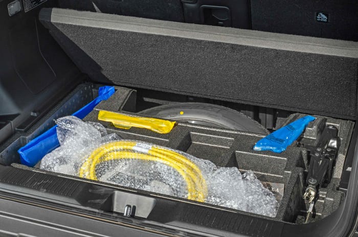 Maruti e Vitara boot charging cable