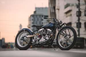 1978 Harley Shovelhead bobber by Asterisk Custom Works