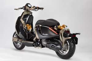 The all-new Italjet Roadster 400 retro-futuristic scooter