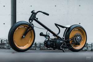 Custom SYM scooter by AFS Custom Bikes