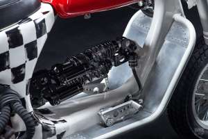 Custom vespa px 150 scooter 5