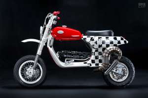 Custom vespa px 150 scooter