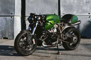 Ducati 1198 SportClassic hybrid café racer by Worthing Classics and Stradafab