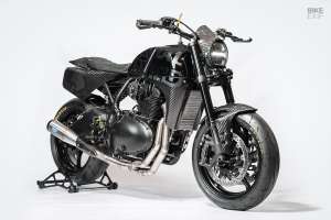 Royal Enfield Continental GT 650 street tracker by STG Tracker