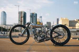 Supercharged KTM custom motorcycle by Hazan Motorworks