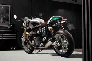 The 2026 Triumph Speed Twin Cafe Racer Edition limited edition motorcycle